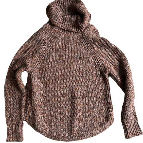 Prana Sweaters - Prana Earthtone Callisto Wool Alpaca Cowl Neck Raglan Sleeve Sweater medium